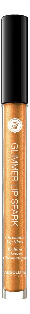 

Блеск для губ Glimmer Lip Spark Chromatic Lip Gloss 1,7мл: Citrine, Блеск для губ Glimmer Lip Spark Chromatic Lip Gloss 1,7мл