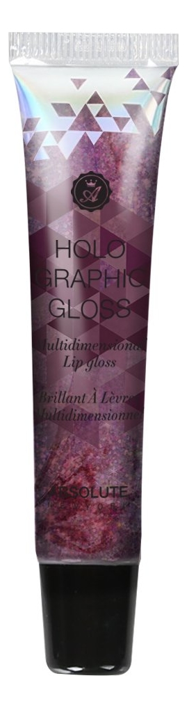 

Блеск для губ Holographic Lip Gloss 16мл: MLHG06 Amethyst, Блеск для губ Holographic Lip Gloss 16мл
