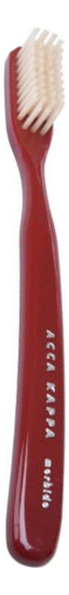 Зубная щетка из натуральной щетины Vintage Toothbrush Pure Red Bristle 21J580RB