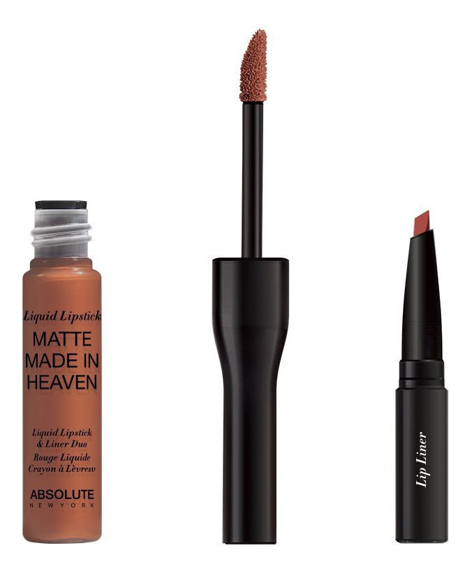 

Жидкая помада для губ и контур для губ 2 в 1 Matte Made In Heaven: MLIH01 Instinct, Жидкая помада для губ и контур для губ 2 в 1 Matte Made In Heaven