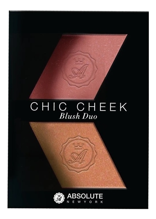 

Румяна для лица Chic Cheek Blush Duo 8г: MFBD01 Pink Champagne Havana Honey, Румяна для лица Chic Cheek Blush Duo 8г