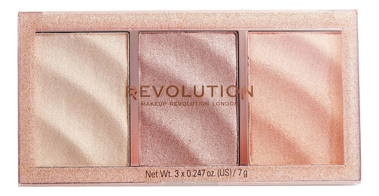 

Палетка хайлайтеров для лица Precious Stone Rose Quartz 21г