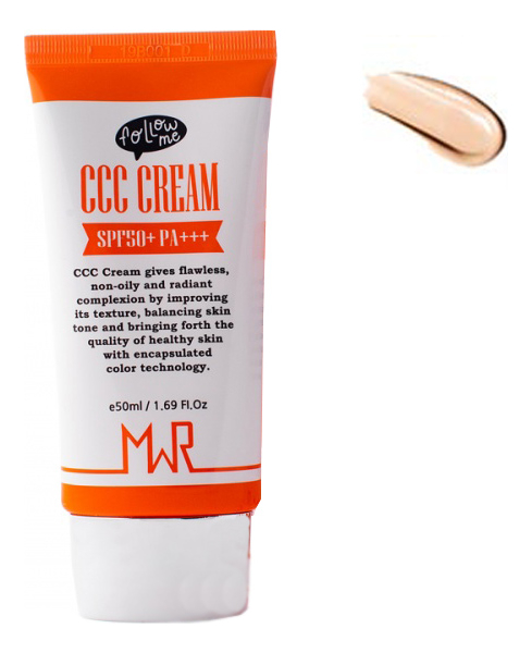 

Корректирующий крем для лица MWR Eco ССС Cream 50мл: Medium, Корректирующий крем для лица MWR Eco ССС Cream 50мл