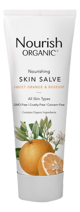 

Органическое крем-масло шиповника и сладкого апельсина Organic Nourishing Skin Salve 85г