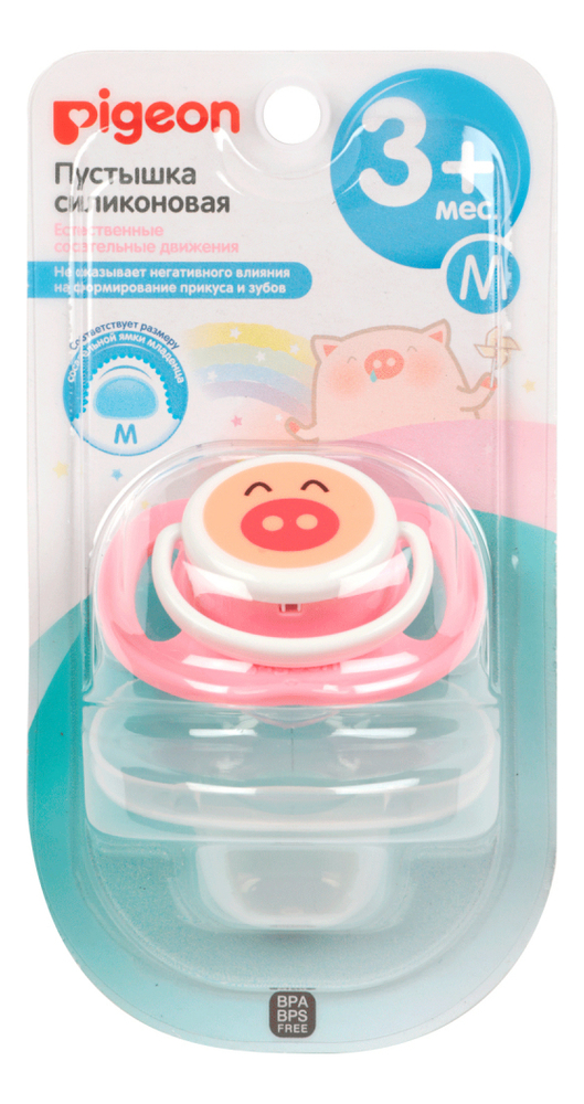 

Пустышка Piggy 3+мес (размер M)