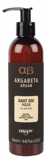 Маска для волос с аргановым маслом Argabeta Daily Use Mask: Маска 250мл от Randewoo