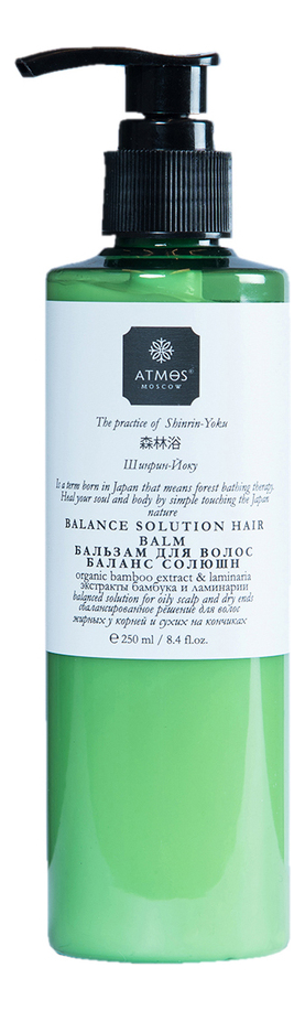 Бальзам для волос Balance Solution Hair Balm The Practice of Shinrin-Yoku 250мл