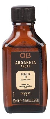 Масло с аргановым маслом и бета-кератином Argabeta Argan Beauty Oil Масло 30мл 1021₽