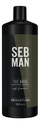 Освежающий шампунь для объема волос Seb Man The Boss Thickening Shampoo