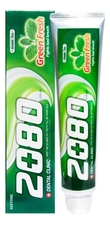 Kerasys Зубная паста с экстрактом зеленого чая Dental Clinic 2080 Green Fresh 120г