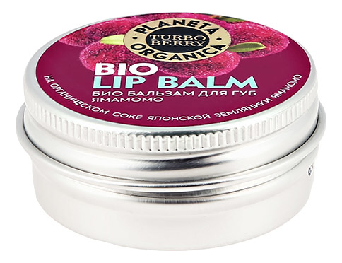 Бальзам для губ с соком японской земляники ямамомо Bio Lip Balm 15мл