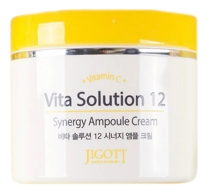 Крем для лица Vita Solution 12 Synergy Ampoule Cream 100мл крем для лица jigott крем для лица е vita solution 12 synergy ampoule cream