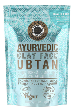 

Индийский глиняный скраб-убтан для лица Ayurvedic Clay Face Ubtan 100г