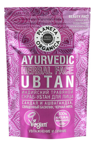 

Индийский травяной скраб-убтан для лица Ayurvedic Herbal Face Ubtan 100г