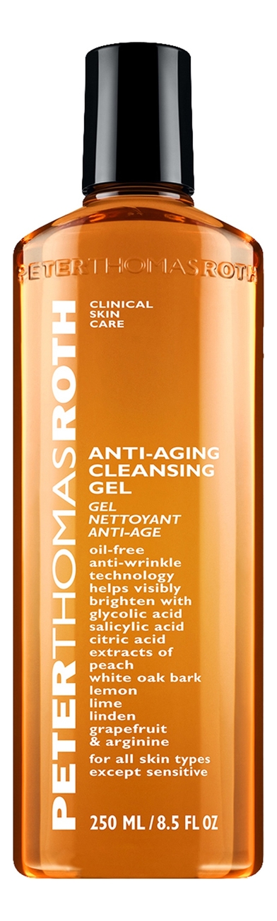 Антивозрастной очищающий гель для лица Anti-Aging Cleansing Gel 250мл