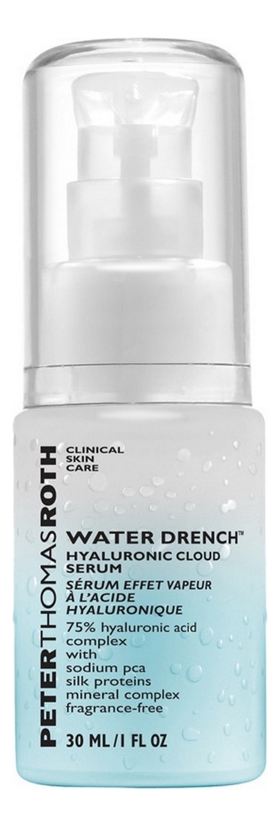 

Увлажняющая сыворотка для лица с гиалуроновой кислотой Water Drench Hyaluronic Cloud Serum 30мл