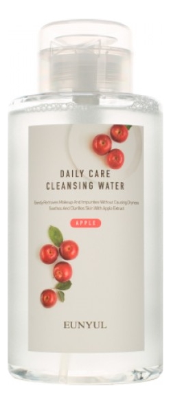 

Мицеллярная вода для лица с экстрактами яблок и томата Daily Care Apple Cleansing Water 500мл