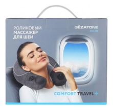 Gezatone Подушка-массажер для шеи с роликовым массажем Comfort Travel+ AMG 398