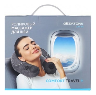 

Подушка-массажер для шеи с роликовым массажем Comfort Travel+ AMG 398