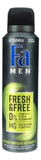 Fa Дезодорант-спрей с ароматом мяты и бергамота Men Fresh & Free 150мл