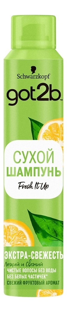 

Сухой шампунь для волос Экстра-свежесть Fresh It Up: Шампунь 200мл, Сухой шампунь для волос Экстра-свежесть Fresh It Up