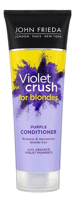 Кондиционер с фиолетовым пигментом для поддержания оттенка светлых волос Violet Crush Purple Conditioner 250мл