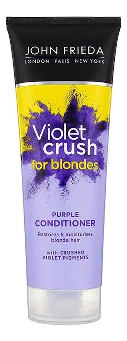 

Кондиционер с фиолетовым пигментом для поддержания оттенка светлых волос Violet Crush Purple Conditioner 250мл