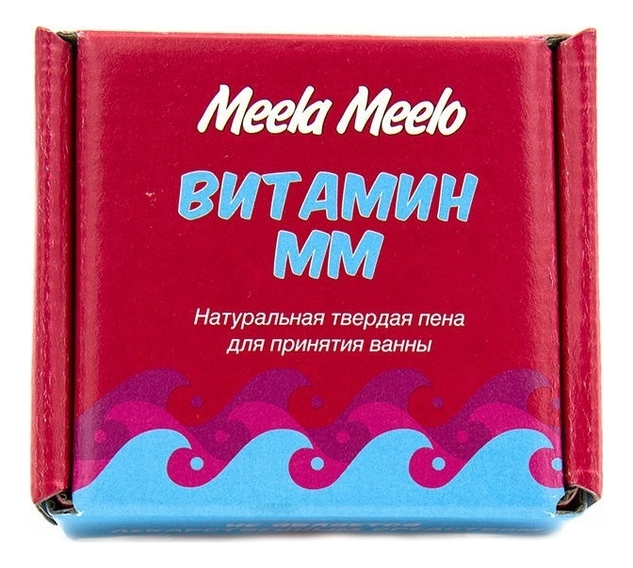

Натуральная твердая пена для ванн Витамин ММ 100г