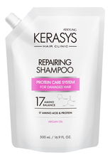 Kerasys Восстанавливающий шампунь для волос Hair Clinic Repairing Shampoo