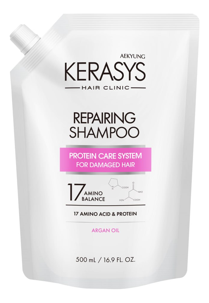 Купить Восстанавливающий шампунь для волос Hair Clinic Repairing Shampoo: Шампунь 500мл, Kerasys