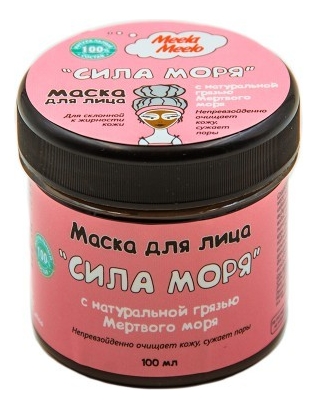 

Маска для лица Сила моря: Маска 100мл, Маска для лица Сила моря