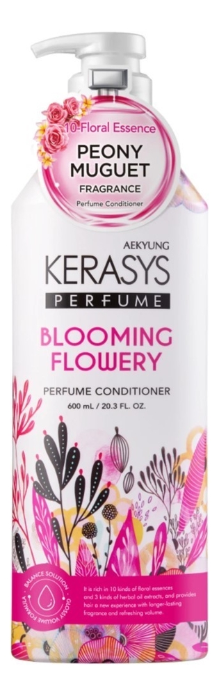 

Кондиционер для волос Blooming & Flowery Perfumed Conditioner: Кондиционер 600мл, Кондиционер для волос Blooming & Flowery Perfumed Conditioner