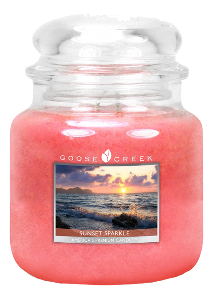 Ароматическая свеча Sunset Sparkle (Блеск заката): свеча 454г ароматическая свеча summer slices летние дольки свеча 454г