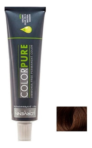 

Безаммиачная краска для волос Color Pure 50мл: 6.07 Natual Dark Blond Coffee, Безаммиачная краска для волос Color Pure 50мл