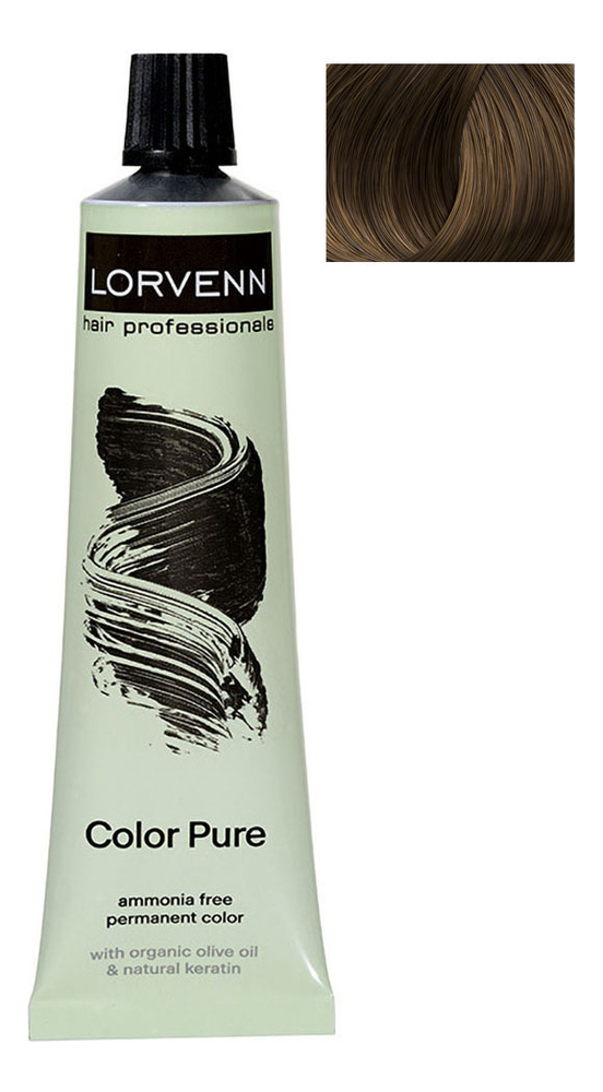 

Безаммиачная краска для волос Color Pure 50мл: 7.07 Natural Blond Coffee, Безаммиачная краска для волос Color Pure 50мл
