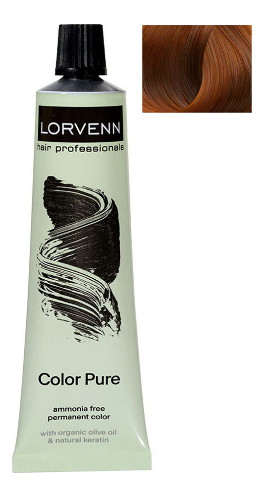 

Безаммиачная краска для волос Color Pure 50мл: 7.40 Blond Copper, Безаммиачная краска для волос Color Pure 50мл