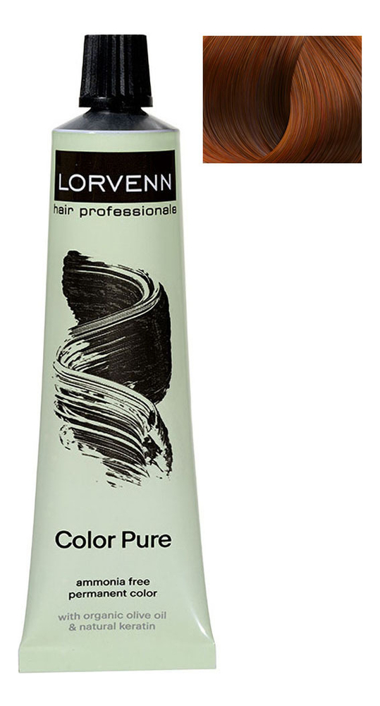 

Безаммиачная краска для волос Color Pure 50мл: 7.43 Blond Copper Golden, Безаммиачная краска для волос Color Pure 50мл