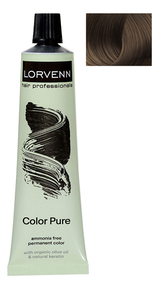 

Безаммиачная краска для волос Color Pure 50мл: 9.1 Very Light Blond Ash, Безаммиачная краска для волос Color Pure 50мл