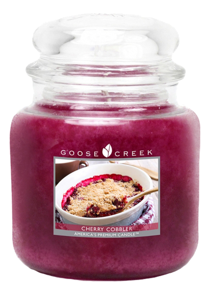 

Ароматическая свеча Cherry Cobbler (Вишневый пирог): свеча 454г, Ароматическая свеча Cherry Cobbler (Вишневый пирог)