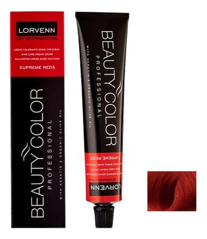 

Стойкая крем-краска для волос Beauty Color Professional Supreme Reds 70мл: 6.60 Bright Red, Стойкая крем-краска для волос Beauty Color Professional Supreme Reds 70мл