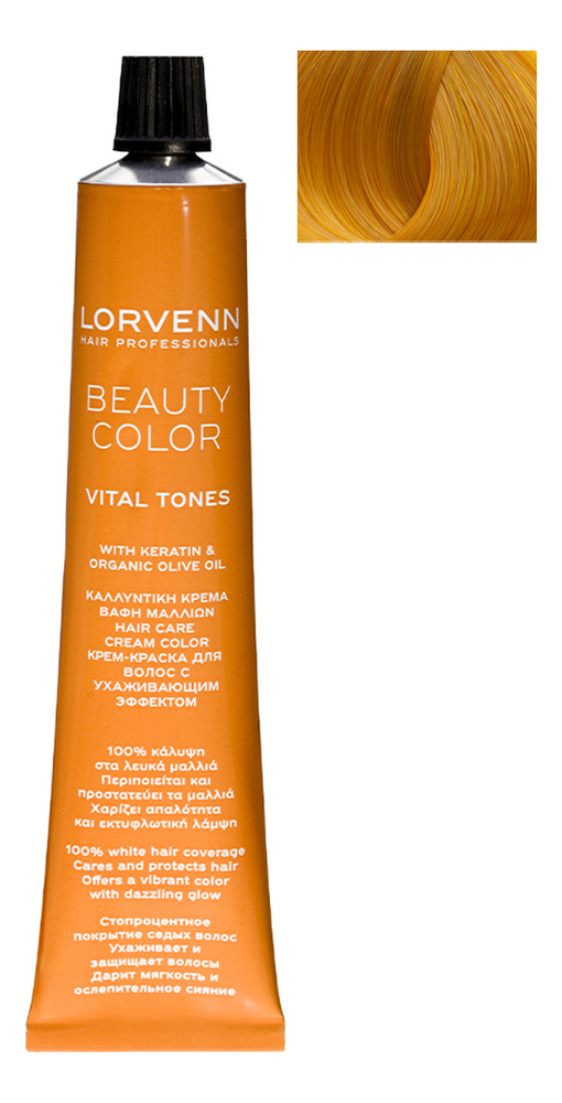 

Стойкая крем-краска для волос Beauty Color Professional 70мл: 0/3 Gold, Стойкая крем-краска для волос Beauty Color Professional 70мл