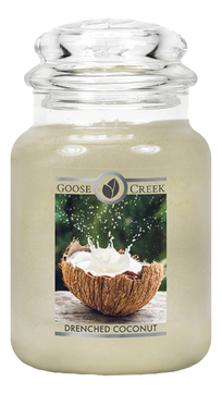 Ароматическая свеча Drenched Coconut (Влажный кокос)