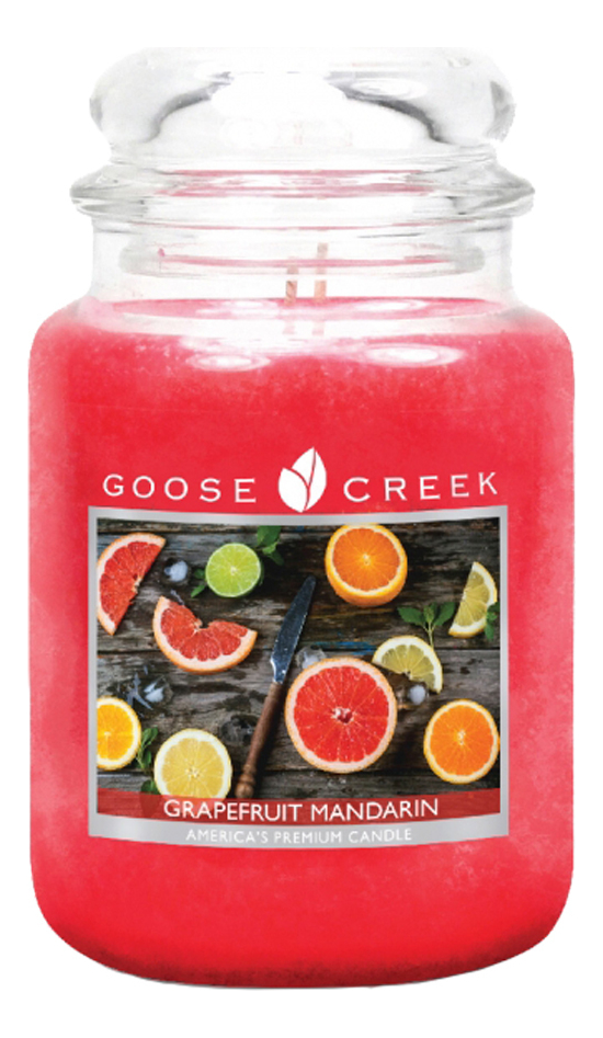

Ароматическая свеча Grapefruit Mandarin (Грейпфрут и мандарин): свеча 680г, Ароматическая свеча Grapefruit Mandarin (Грейпфрут и мандарин)