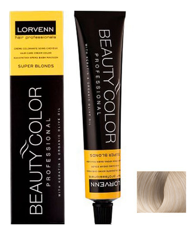 

Стойкая крем-краска для волос Beauty Color Professional Super Blonds 70мл: 00.00 s.blond amp.bleach., Стойкая крем-краска для волос Beauty Color Professional Super Blonds 70мл