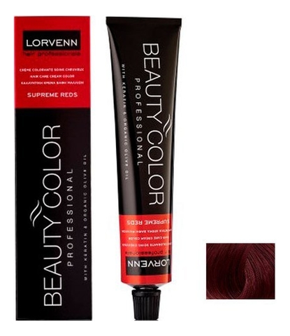 

Стойкая крем-краска для волос Beauty Color Professional Supreme Reds 70мл: 6.20 D.Blond Iridescent Int., Стойкая крем-краска для волос Beauty Color Professional Supreme Reds 70мл