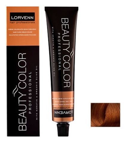 

Стойкая крем-краска для волос Beauty Color Professional 70мл: 7.74 Blond Brown Copper, Стойкая крем-краска для волос Beauty Color Professional 70мл