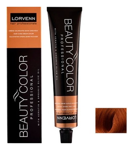 

Стойкая крем-краска для волос Beauty Color Professional 70мл: 8.52 Light Blond Mahogany Irid., Стойкая крем-краска для волос Beauty Color Professional 70мл