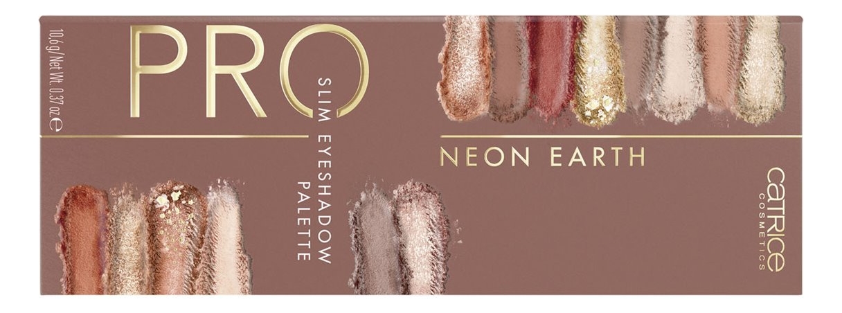 

Палетка теней для век Pro Neon Earth Slim Eyeshadow Palette 10,6г