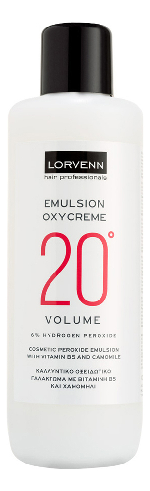 Окислительная эмульсия Emulsion Oxycreme 20 Volume 6%: Эмульсия 1000мл