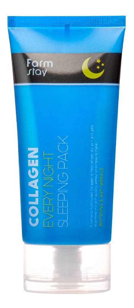 Ночная маска с гидролизованным коллагеном Collagen Every Night Sleeping Pack 120мл цена и фото